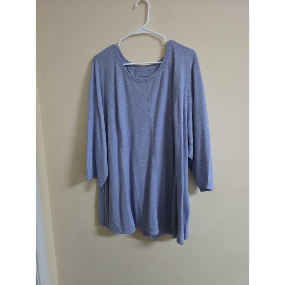 Catherines Plus Size 2X Blue Top